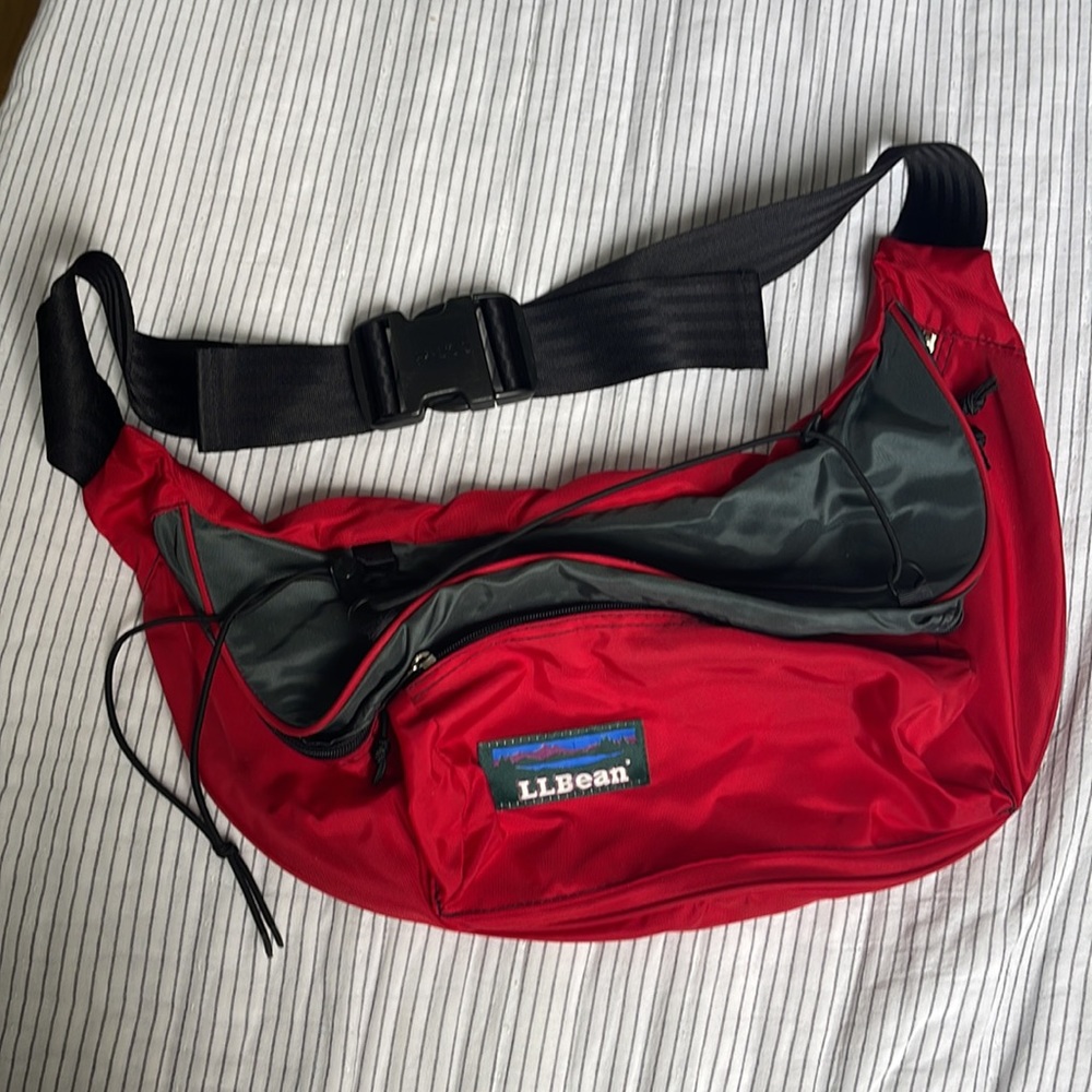 Llbean Vintage Huge Fanny Pack / Hip Bag Gem